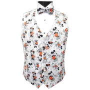 Mickey and Minnie Mouse Tuxedo Vest and Bow Tie Set
